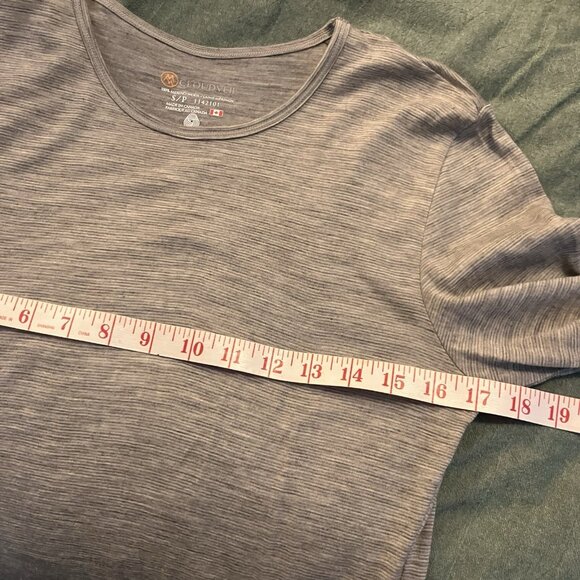 Cloudveil Merino Wool Shirt Womens S Gray Long Sleeve Base Layer Outdoor - Picture 3 of 7